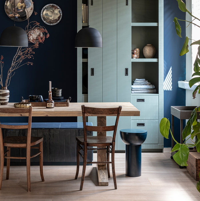 vtwonen Deck Eettafel - 200 x 90 cm - Bruin