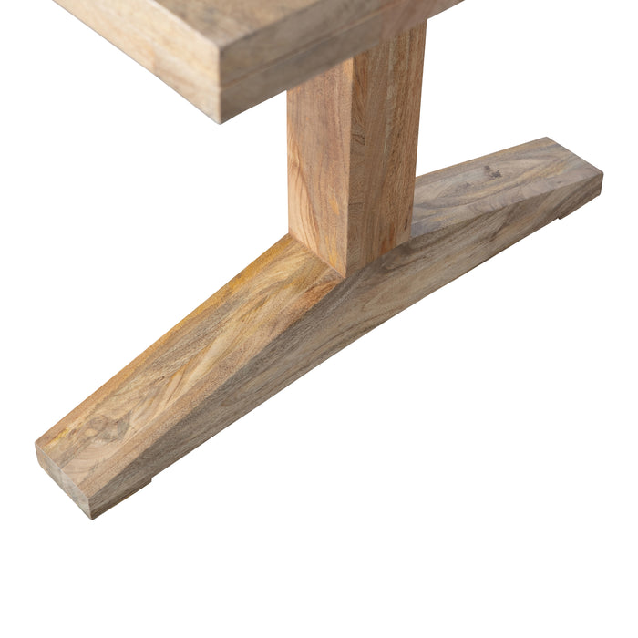 vtwonen Deck Eettafel - 200 x 90 cm - Bruin
