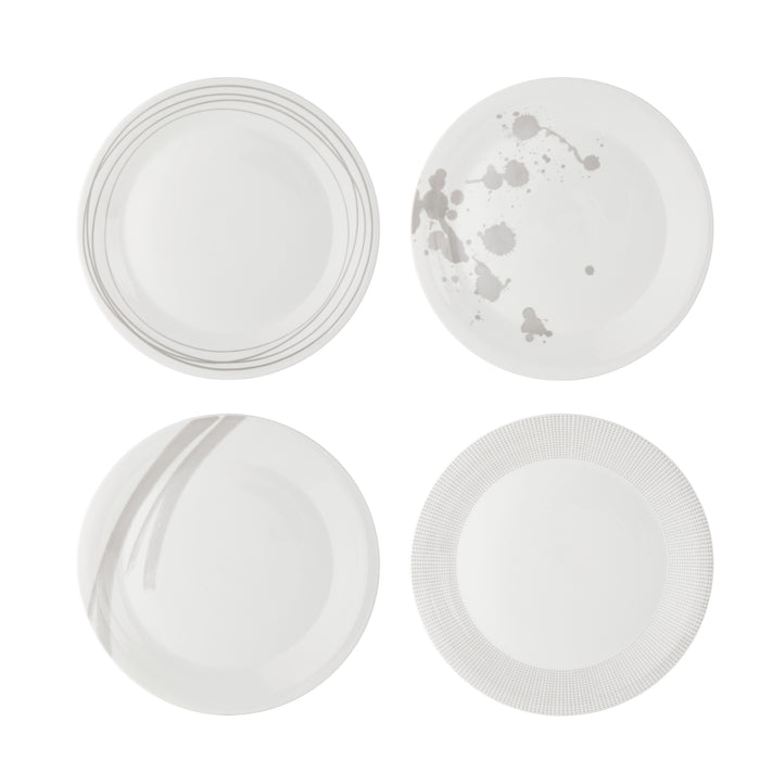 Royal Doulton Pacific Stone Bord Ø 28 cm - Set van 4