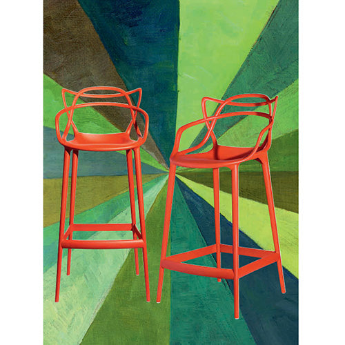 Kartell Masters Barkruk 65 cm - Grijs