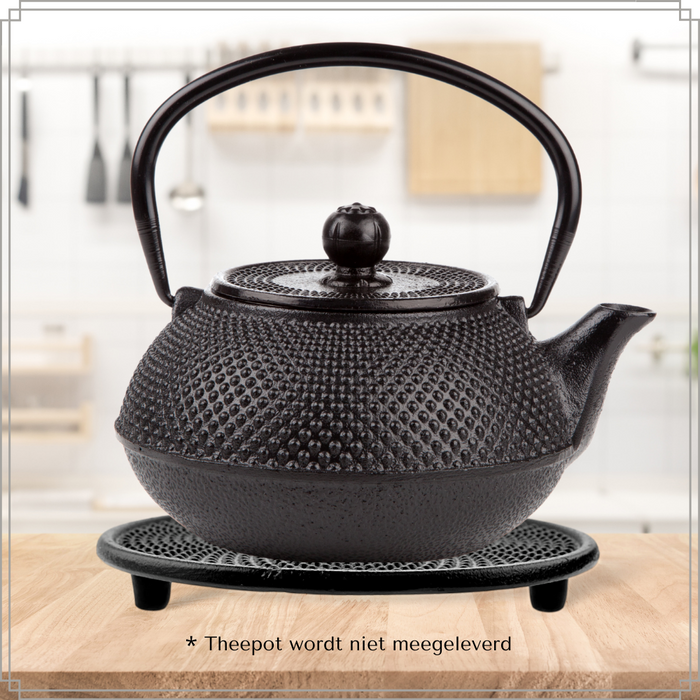 OTIX Gietijzeren Onderzetter Japans Rond