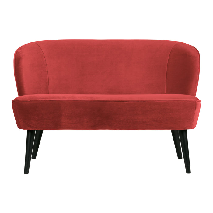 WOOOD Sara Bankje - Velvet - Raspberry