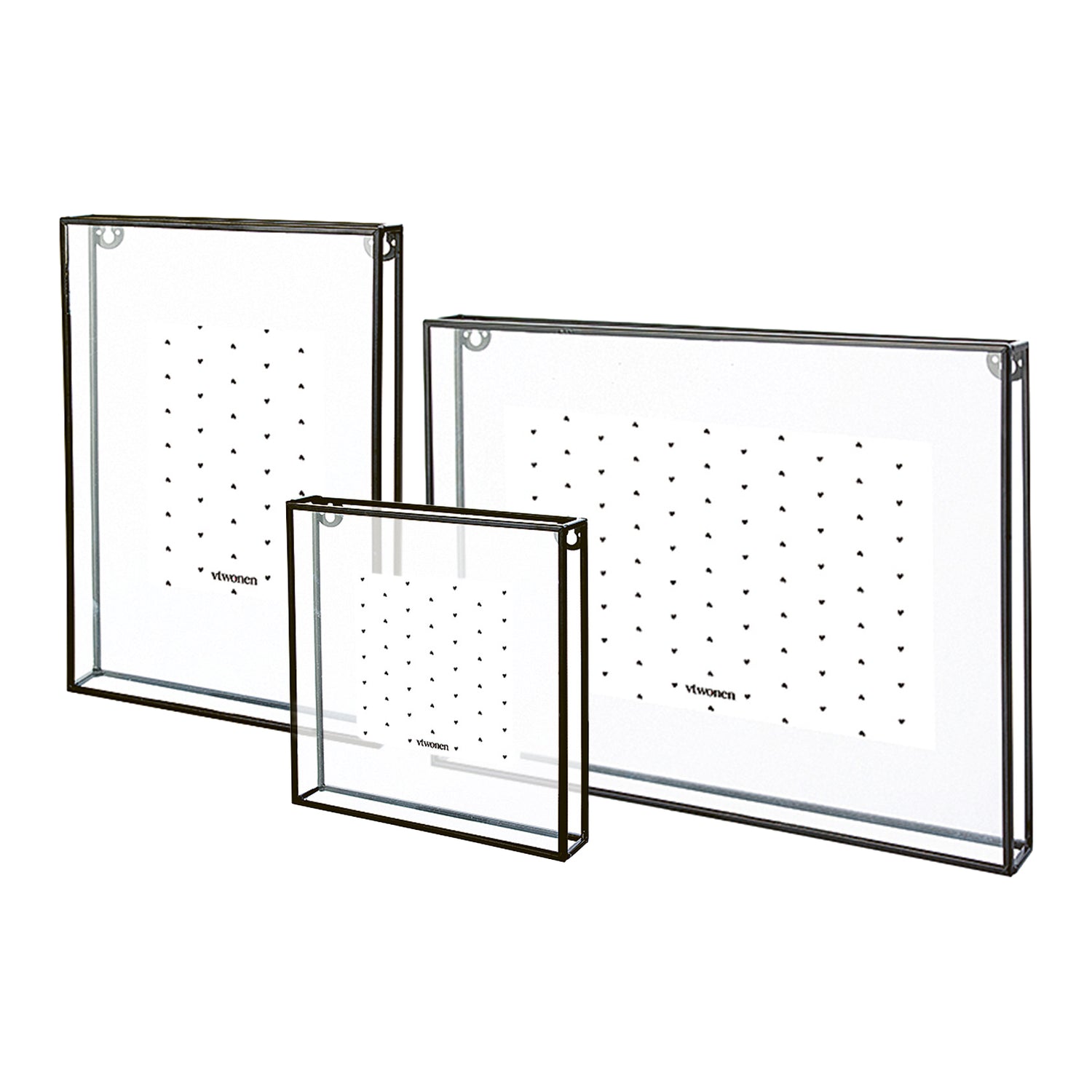 vtwonen Metal Fotolijst - Set van 3 - Zwart