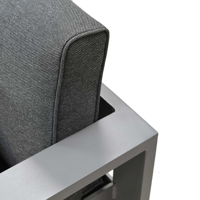 Garden Impressions Riga balkon loungeset 5-delig - grijs