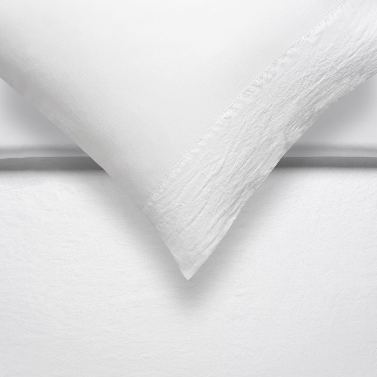 Vandyck Pure Dekbedovertrek 140 x 220 cm - Wit