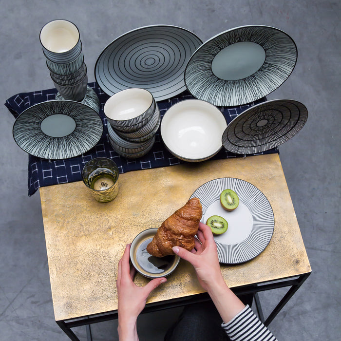 POLSPOTTEN Pastel Afresh Bord ¯ 20 cm - 4 st.