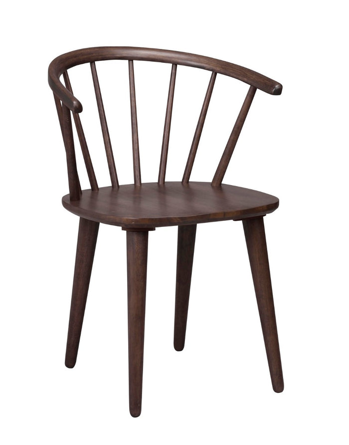 Rowico Carmen Stoel - Set Van 2 - Bruin