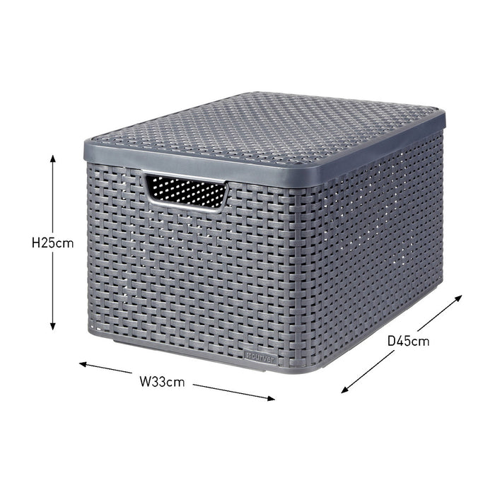 Curver Style Opbergmand L met Deksel