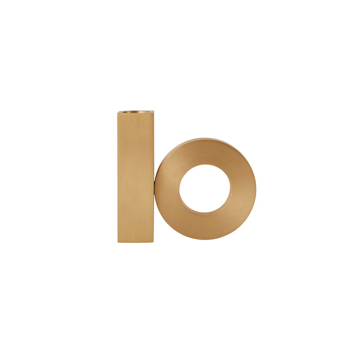 OYOY Baari Solid Brass Kandelaar - Goud