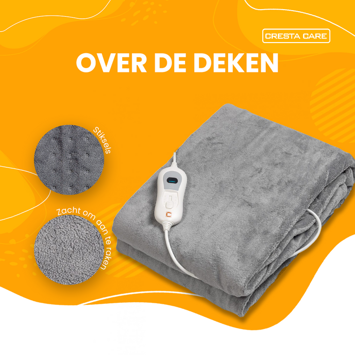 CRESTA KTS200 is een heerlijke knuffel deken van zachte fleece
