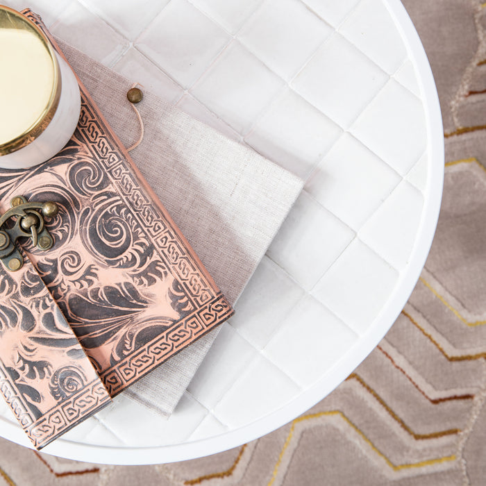 Zuiver Glazed Bijzettafel