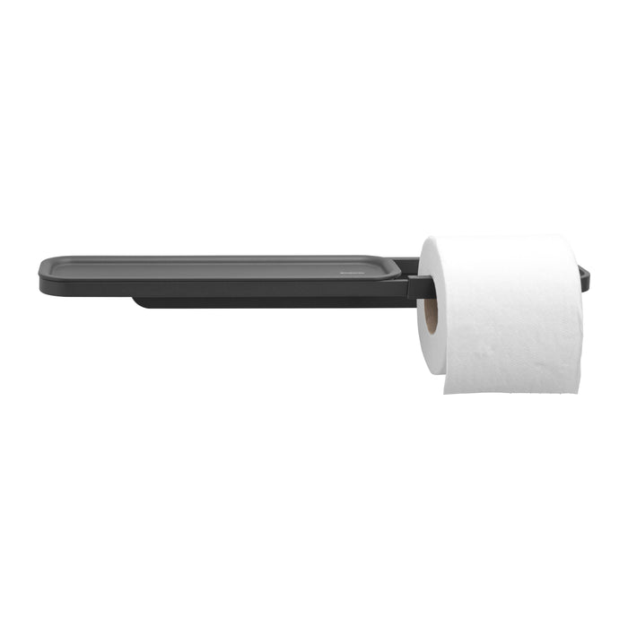 Brabantia MindSet Toiletrolhouder met Plank - Mineral Infinite Grey