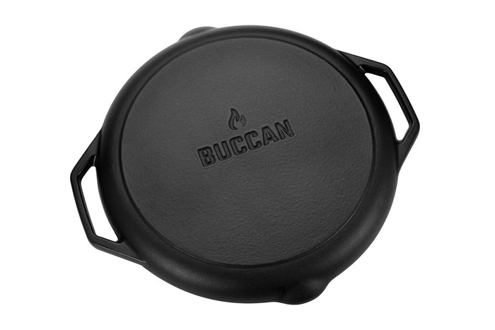 Buccan - Hamersley - Gietijzeren grillplaat - Zwart