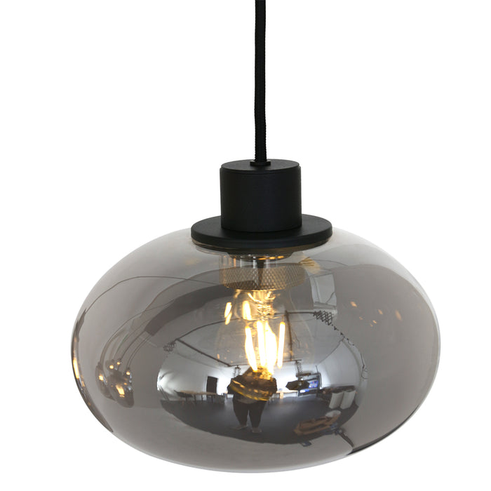 Steinhauer Hanglamp modern - Metaal - Zwart