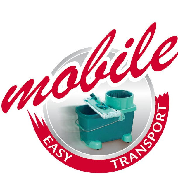 Leifheit Clean Twist System XL Vloerwisser Set met Wieltjes