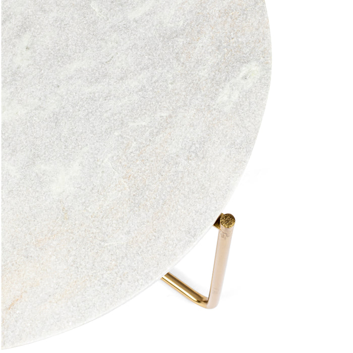 by fonQ basic Chique Salontafel Ø 70 cm - Wit