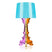 Kartell Bourgie Tafellamp - Multicolor Blauw