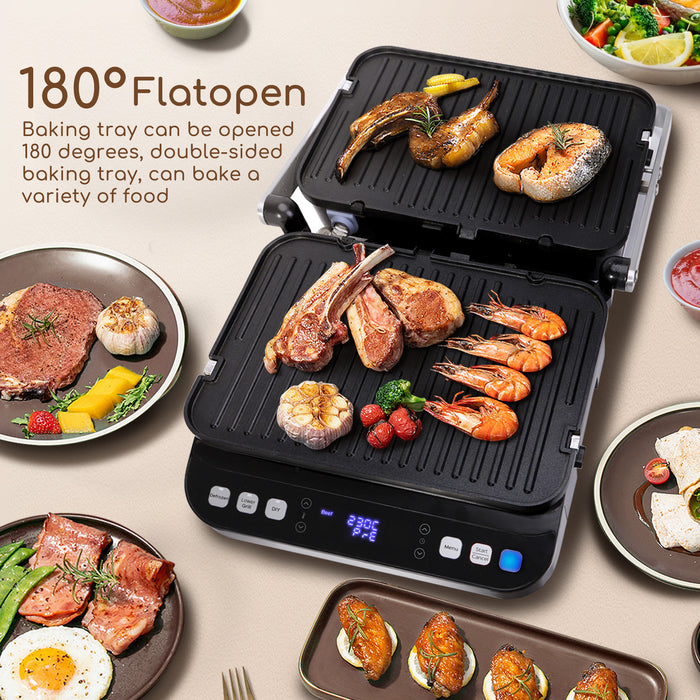 Taylor Swoden Aroma -Digitale Contactgrill-Grillplaat met LED-2000W