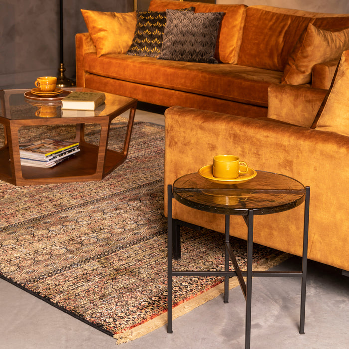 Dutchbone Vidrio Bijzettafel - Black