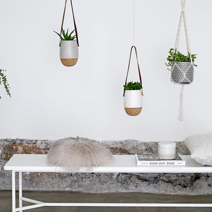 Bloomingville Mongoolse Lamswol Sierkussen 35 x 35 cm