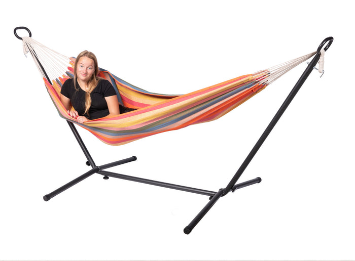 123Hammock Hangmat Eénpersoons Gomera Single Veelkleurig