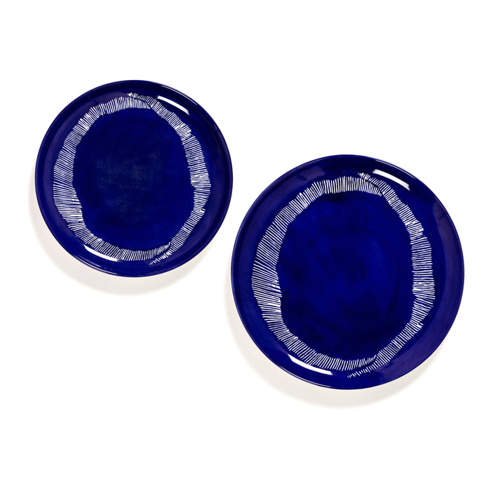 Serax Ottolenghi Feast Bord Ø 22,5 cm - Lapis Lazuli Swirl