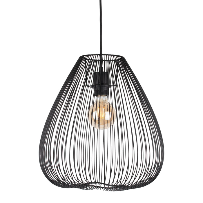 Leitmotiv Lucid Wide Hanglamp - Zwart