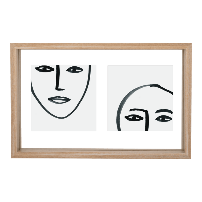 Urban Nature Culture Floating Aesthetic Dubbele Fotolijst