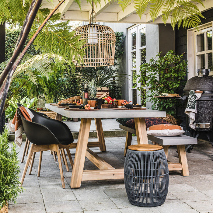 Hartman Sophie Studio Teak Tuinstoel - Set van 2 - Zwart