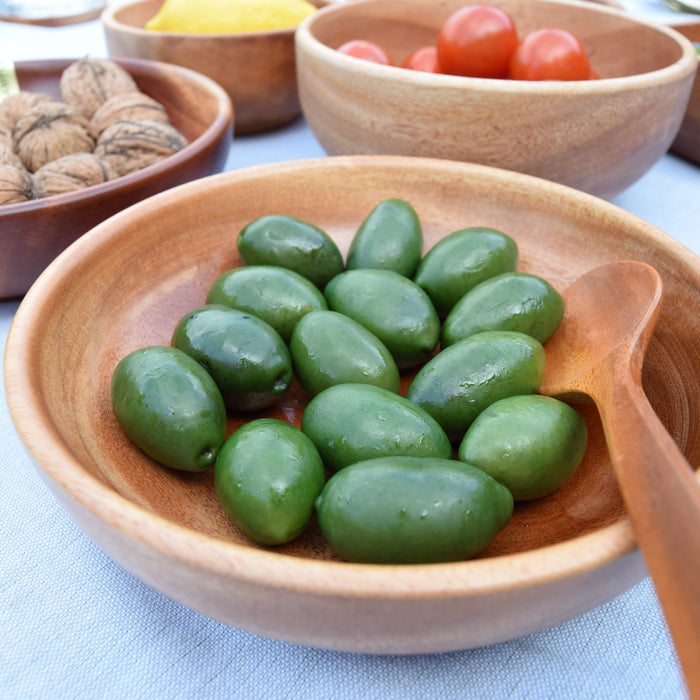 Khaya houten kommetje - tapasschaaltje Ø 16 cm