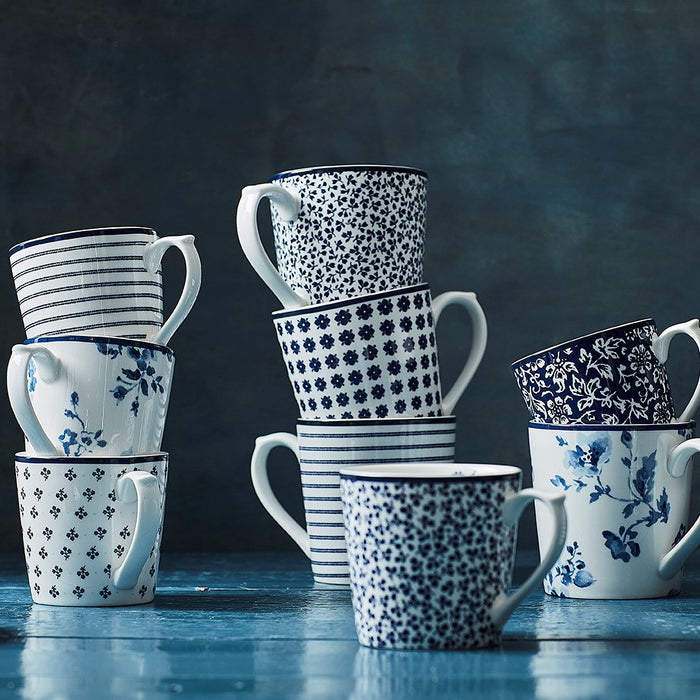 Laura Ashley Blueprint Beker 0,35 L - 2 st.