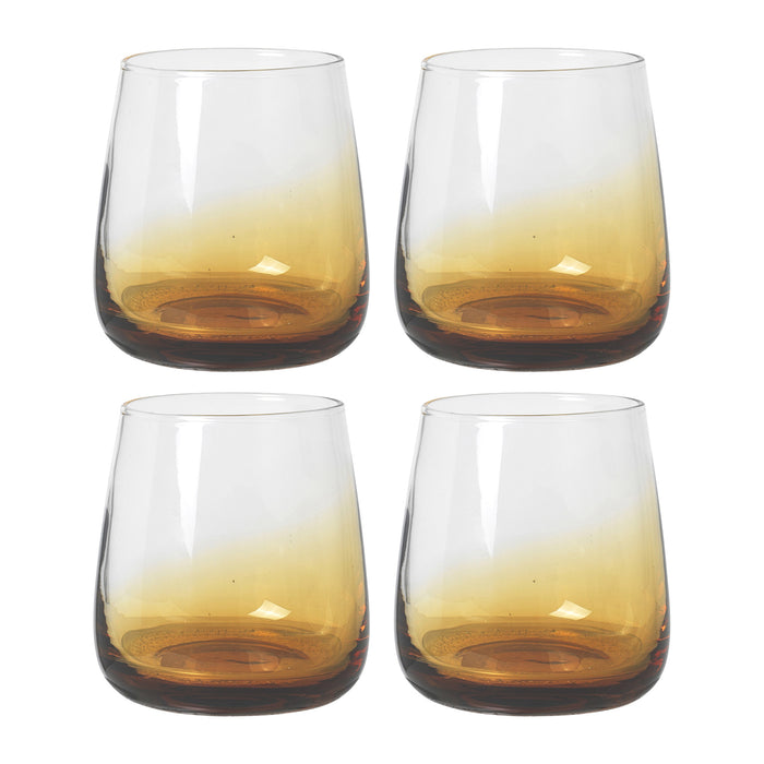 Broste Copenhagen Amber Tumblrglazen 0,35 L – 4 st.