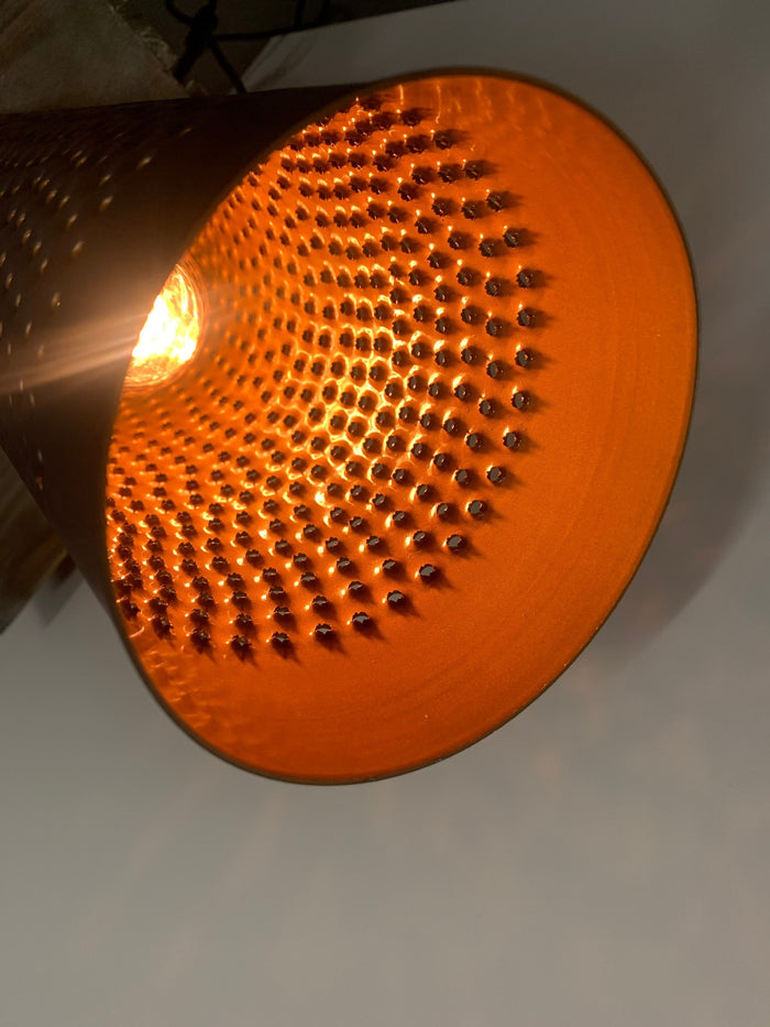 Freelight Tafellamp Forato Vintage Black Brown 12cm