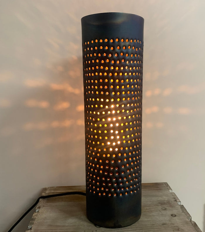 Freelight Tafellamp Forato Vintage Black Brown 12cm