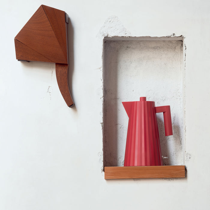 Alessi Plissé Waterkoker 1,7 L - Rood