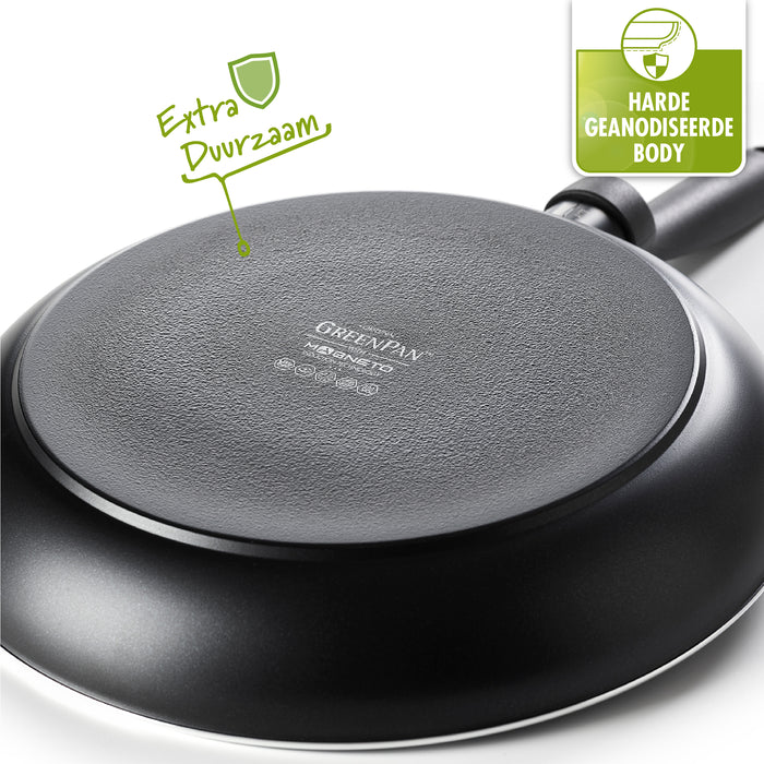Greenpan Andorra Koekenpannenset 2-delig Ø 24 + 28 cm