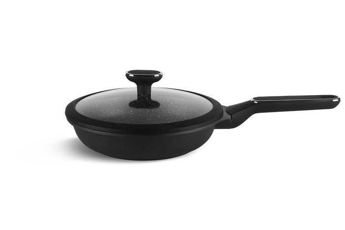 Edenberg Black Line - 10-delige Luxe Pannenset van Gesmeed Aluminium