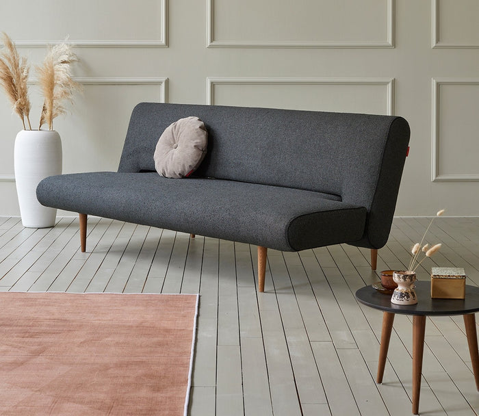 Innovation Unfurl Slaapbank Zwart Bouclé