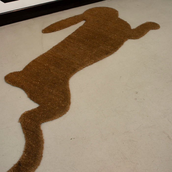 DROOG Design - Hare mat - Haas Mat - Deurmat - Bruin