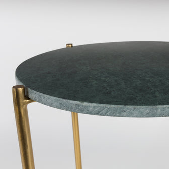 by fonQ basic Chique Bijzettafel Ø 44,5 cm - Groen