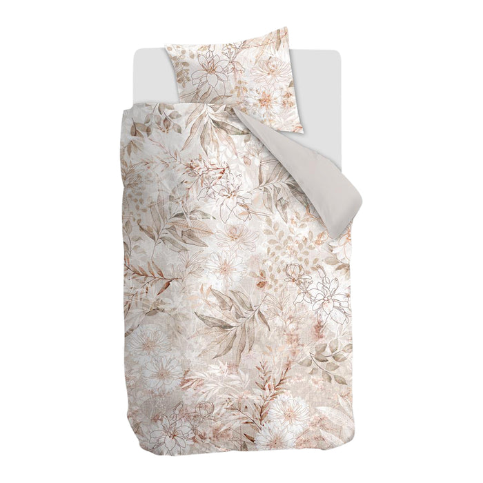 Rivièra Maison Everlasting Dekbedovertrek 140 x 220 cm - Naturel