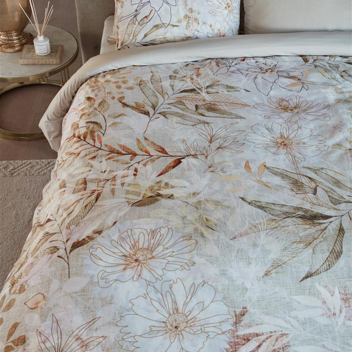Rivièra Maison Everlasting Dekbedovertrek 140 x 220 cm - Naturel