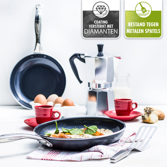 Greenpan Brussels Pannenset 2-delig Ø 28 cm