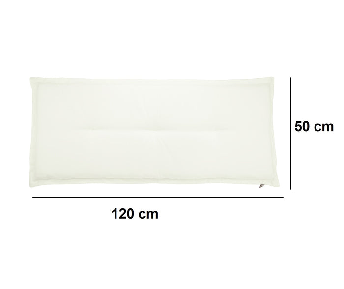 Kopu® Manchester Black - Hoogwaardig Bankkussen 120x50 cm - Zwart