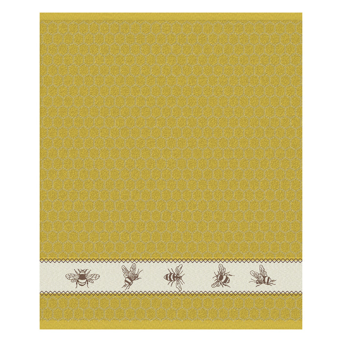 DDDDD keukendoek Bees - 50x55cm - Geel - 6 stuks
