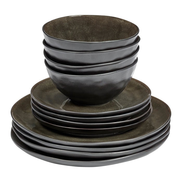 SERAX - Pascale Naessens - Pure Serviesset 12-delig - Grijs