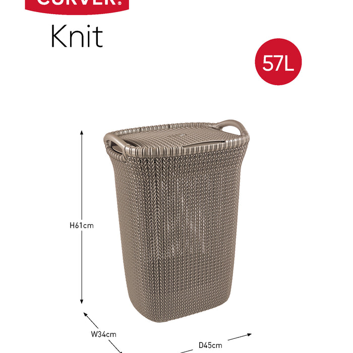 Curver Knit Wasbox 57 L