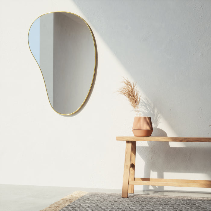Umbra Hubba Pebble Spiegel - Brass