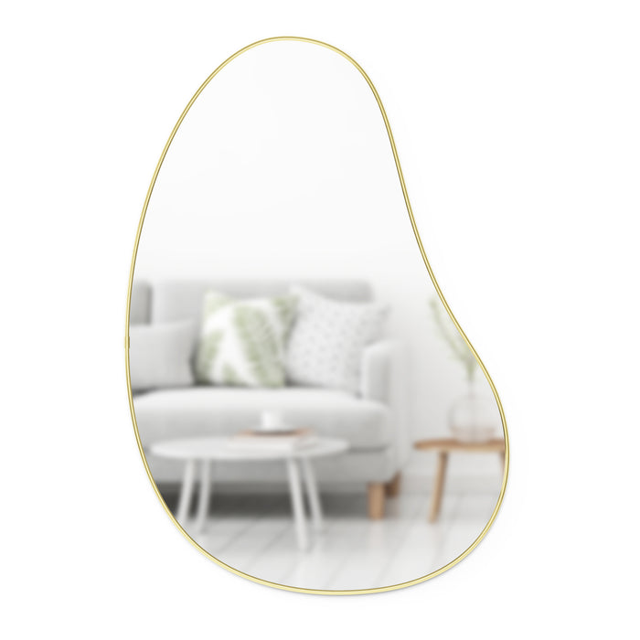 Umbra Hubba Pebble Spiegel - Brass