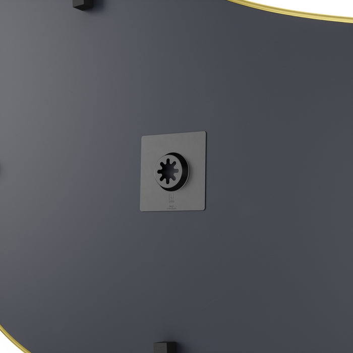 Umbra Hubba Pebble Spiegel - Brass